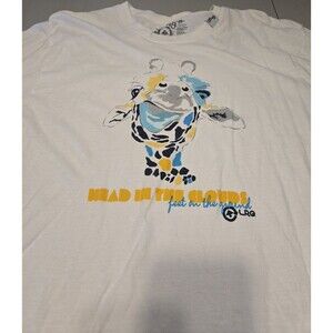 LRG Lifted Research Group Giraffe Tshirt Head In The Clouds Feet On The Ground